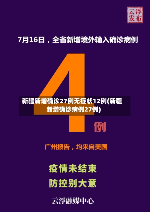 新疆新增确诊27例无症状12例(新疆新增确诊病例27例)-第2张图片