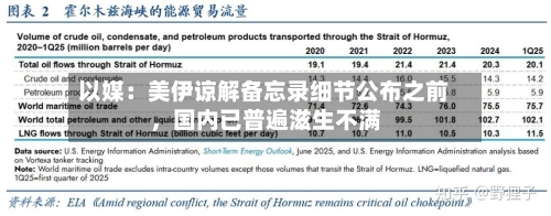 以媒：美伊谅解备忘录细节公布之前	，国内已普遍滋生不满-第3张图片