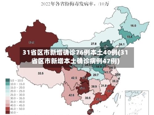 31省区市新增确诊76例本土40例(31省区市新增本土确诊病例47例)